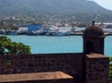 Puerto Plata as seen from the fort